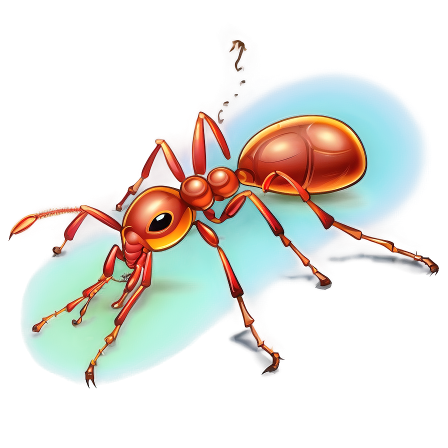 Fire Ant Scientific Illustration Png 18 PNG Image