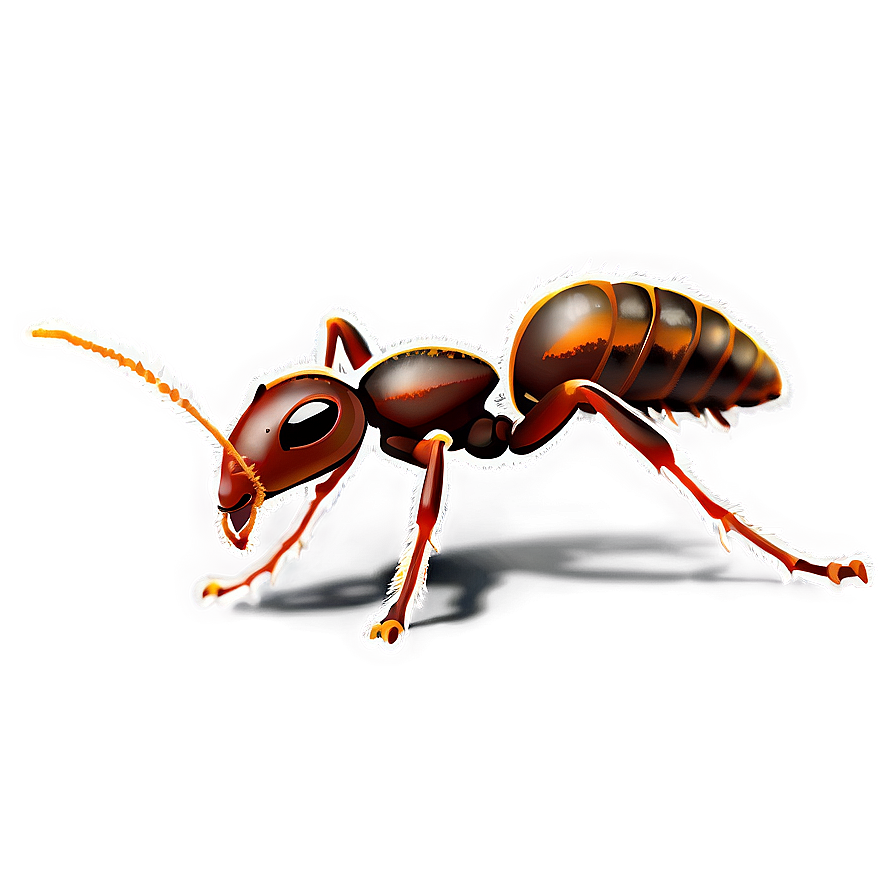 Fire Ant Silhouette Png Prj PNG Image