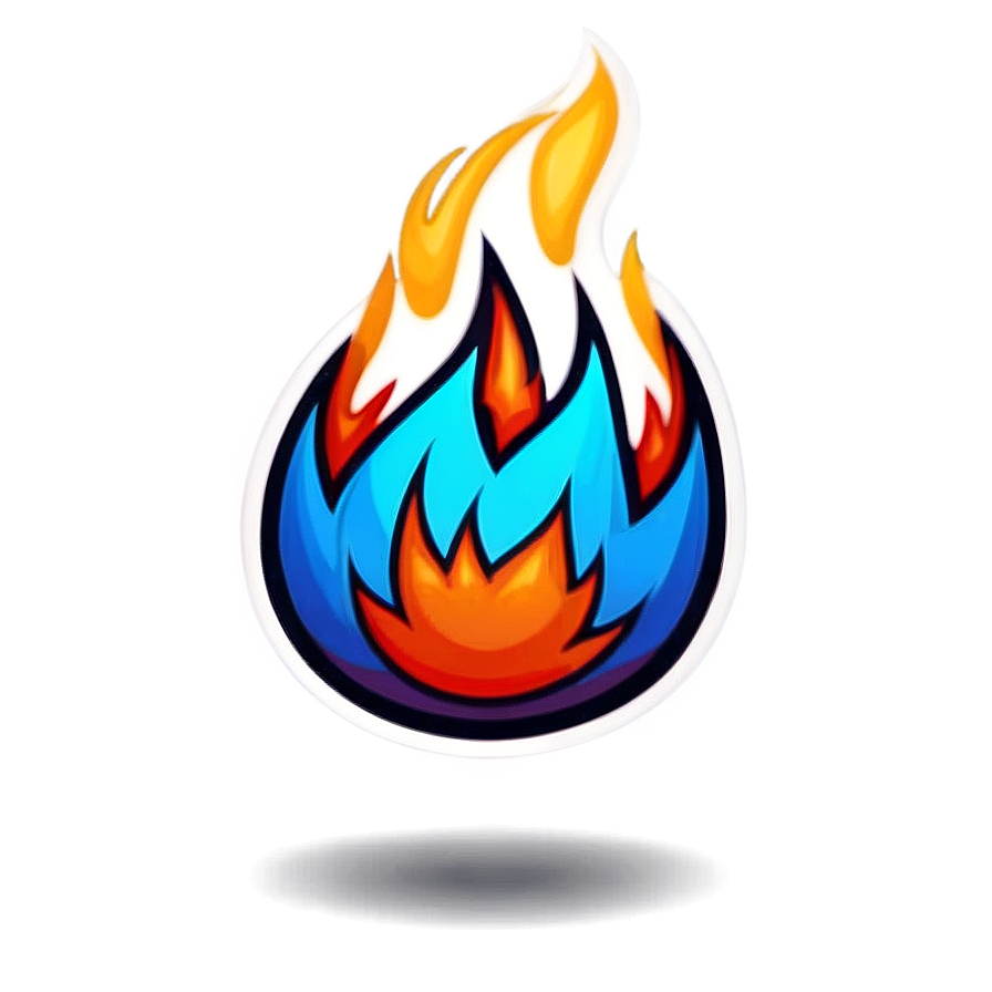 Fire Cartoon Icon Png 06212024 PNG Image