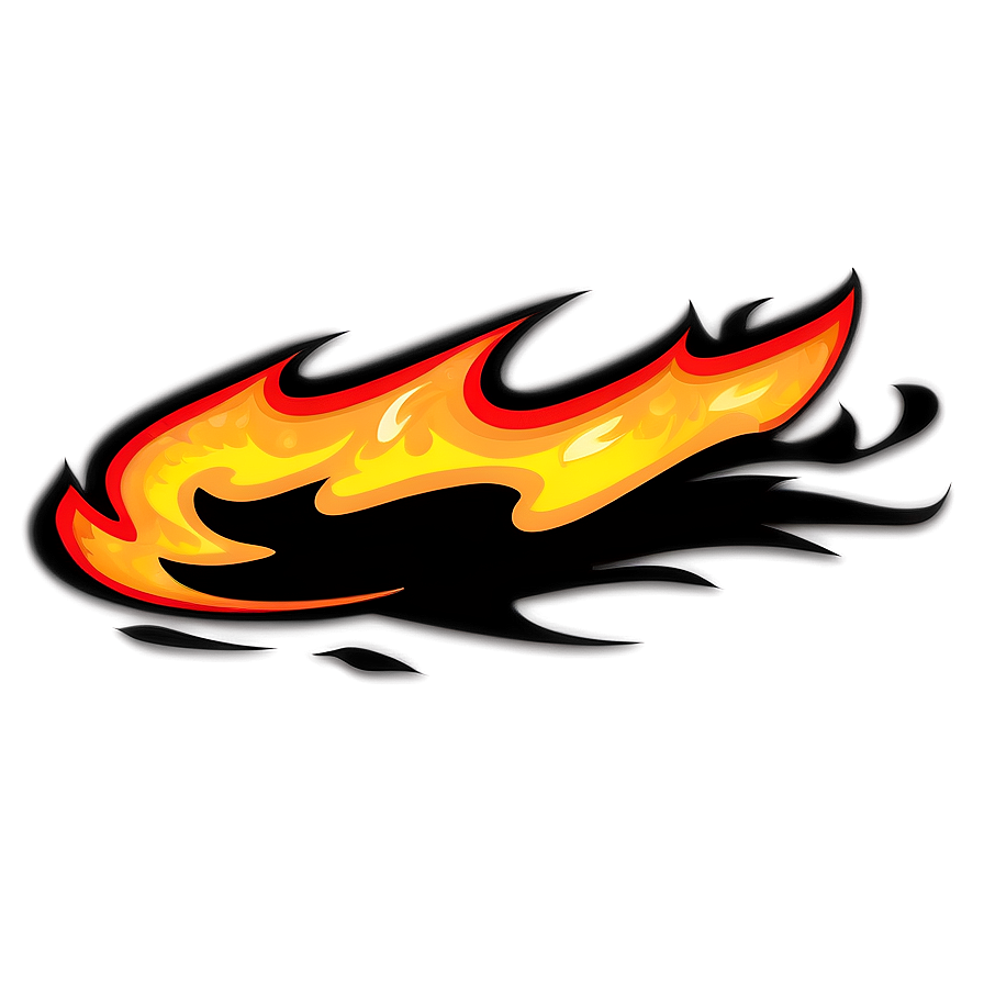 Fire Cartoon Png 10 PNG Image