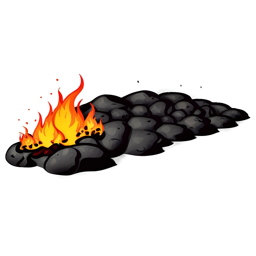 Fire Cartoon Scene Png Krf PNG Image