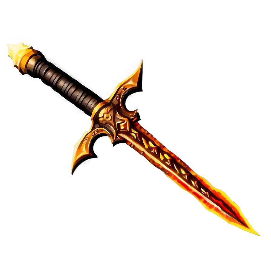 Fire Dagger Png Jsf PNG Image