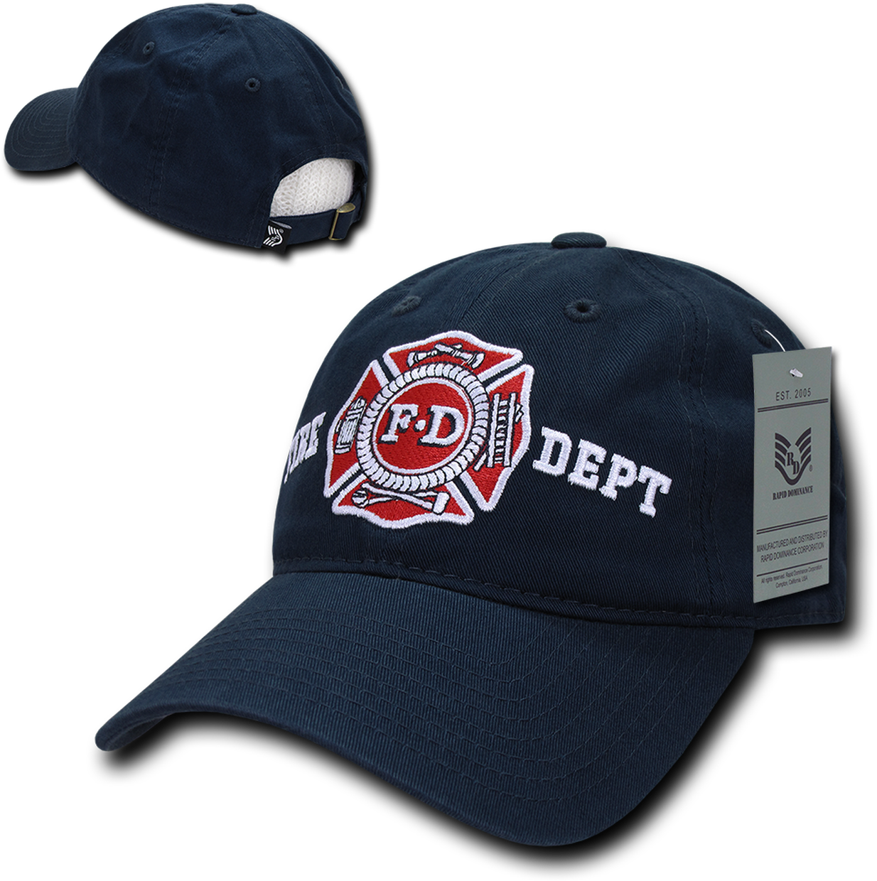 Fire Department Baseball Cap PNG Image