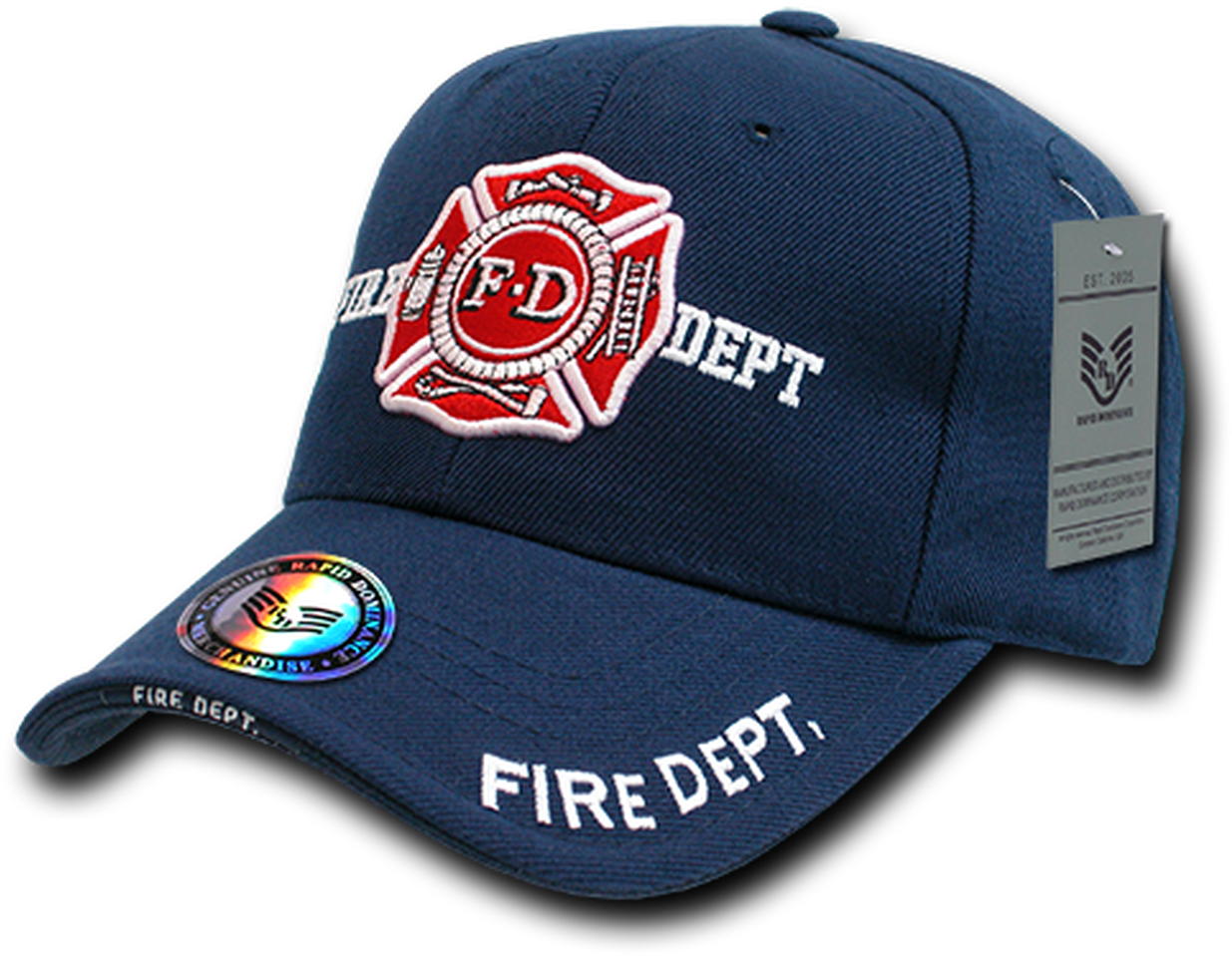 Fire Department Baseball Cap PNG Image