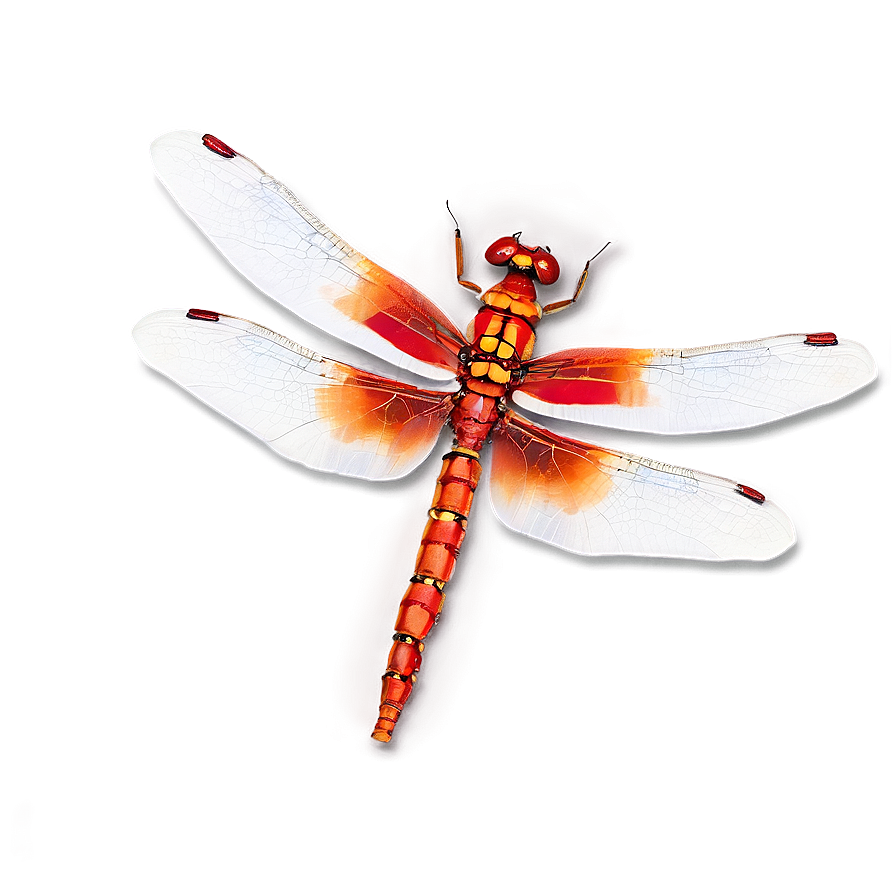 Fire Dragonfly Png Rwy PNG Image