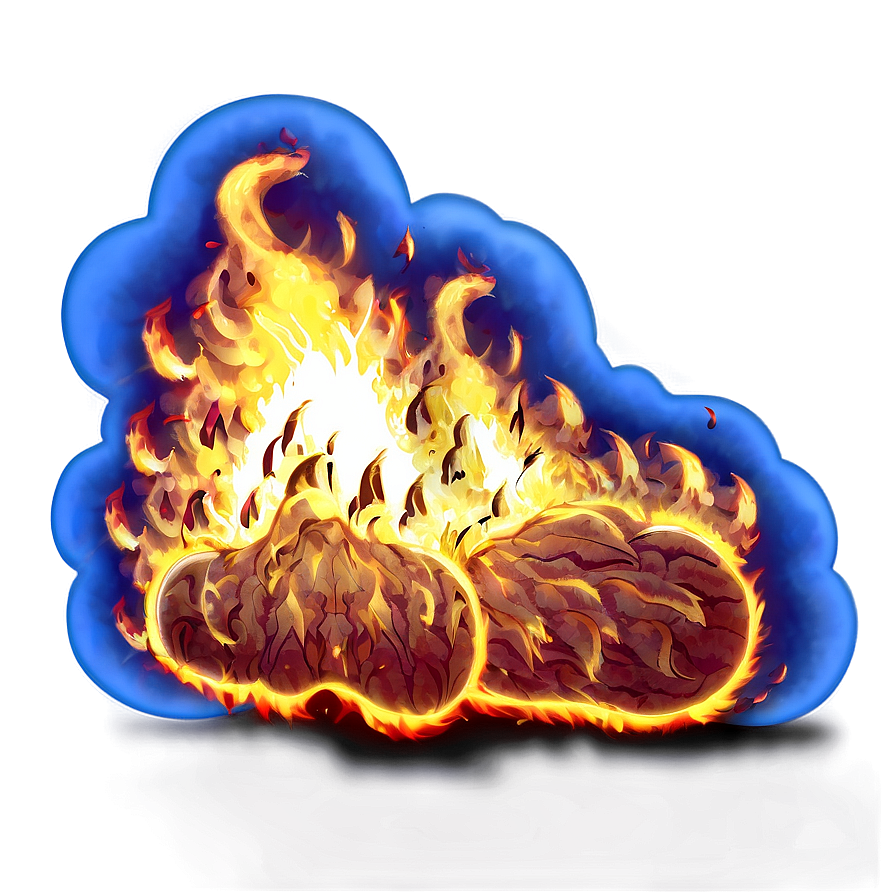 Fire Effect Png Gre PNG Image