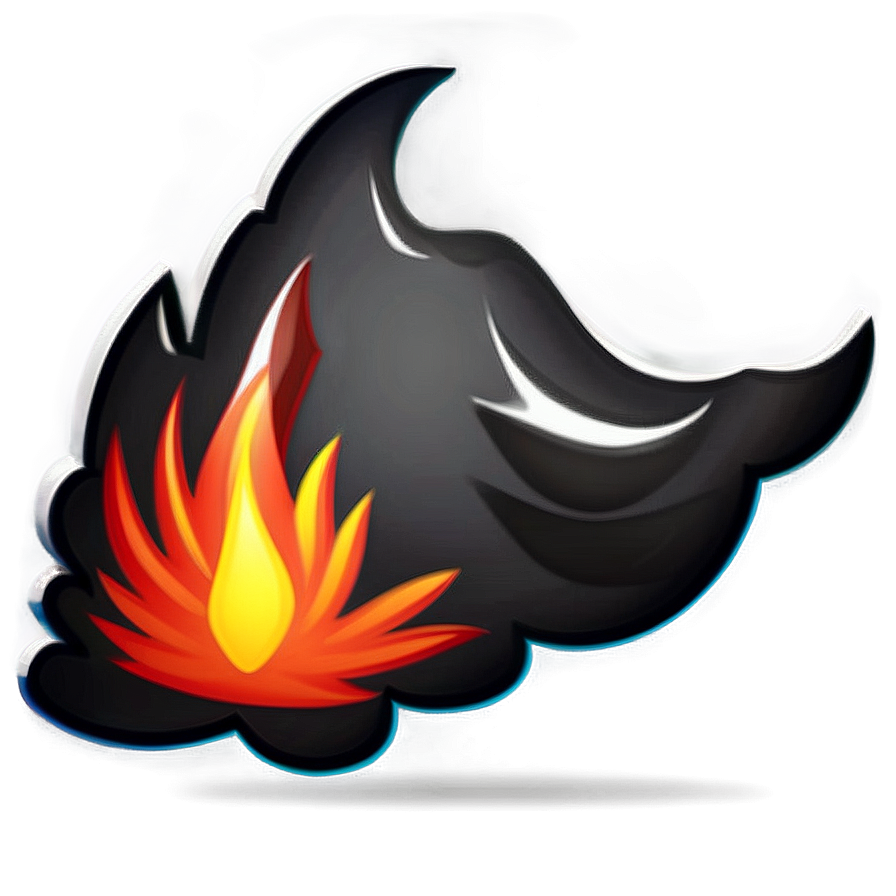 Fire Emoji Cartoon Png 06212024 PNG Image