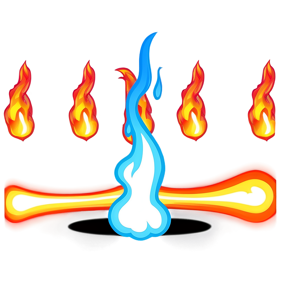 Fire Emoji Cartoon Png Teh32 PNG Image