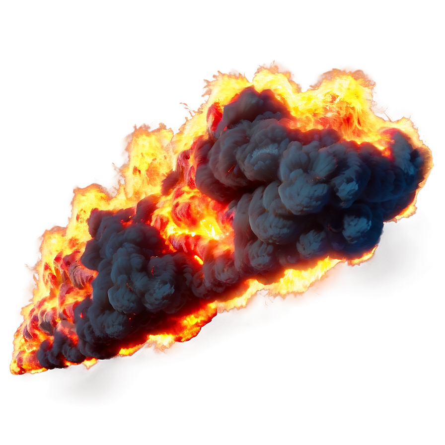 Fire Explosion Hit Effect Png Ero PNG Image