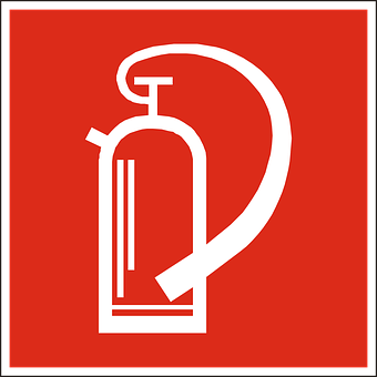 Fire Extinguisher Sign PNG Image