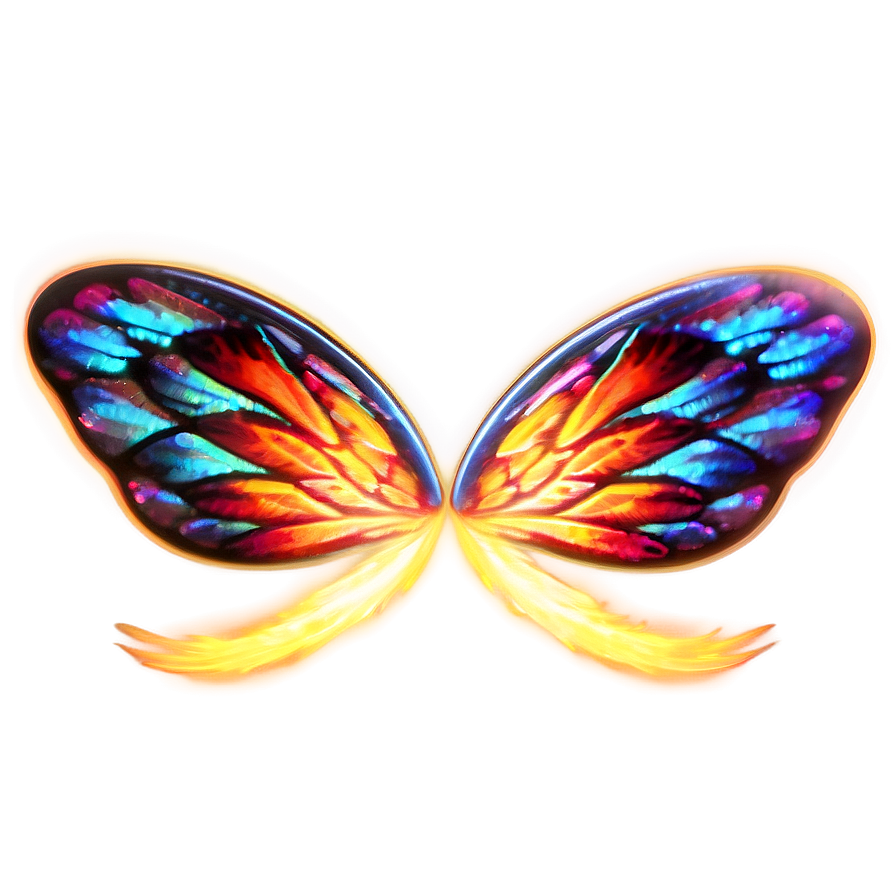 Fire Fairy Wing Png Cgk94 PNG Image