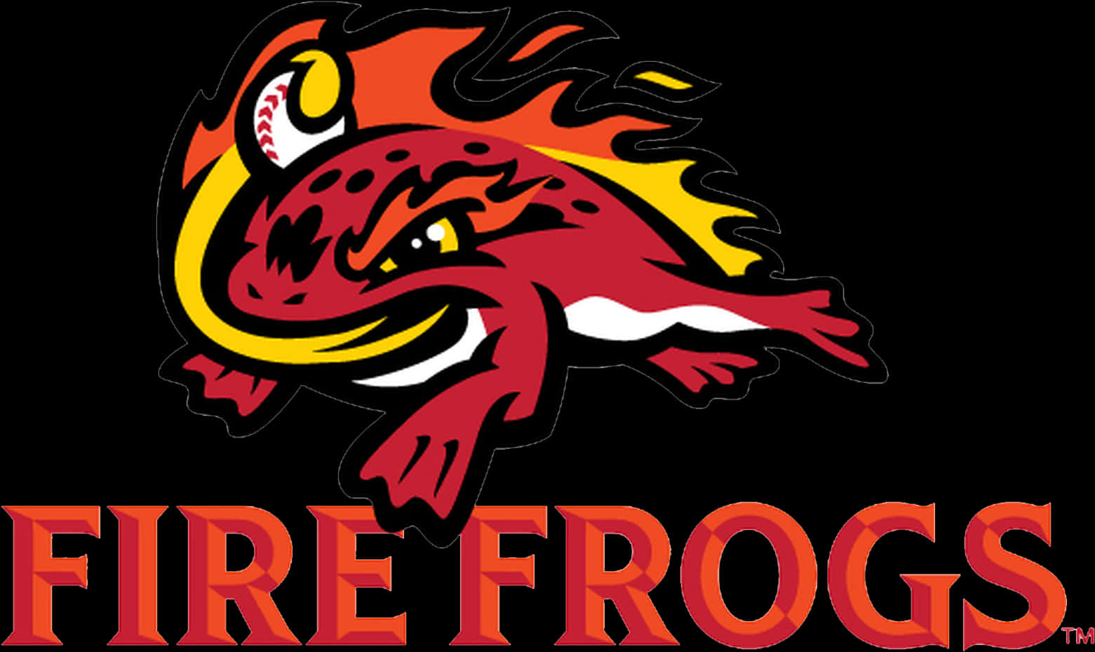 Fire Frogs Team Logo PNG Image