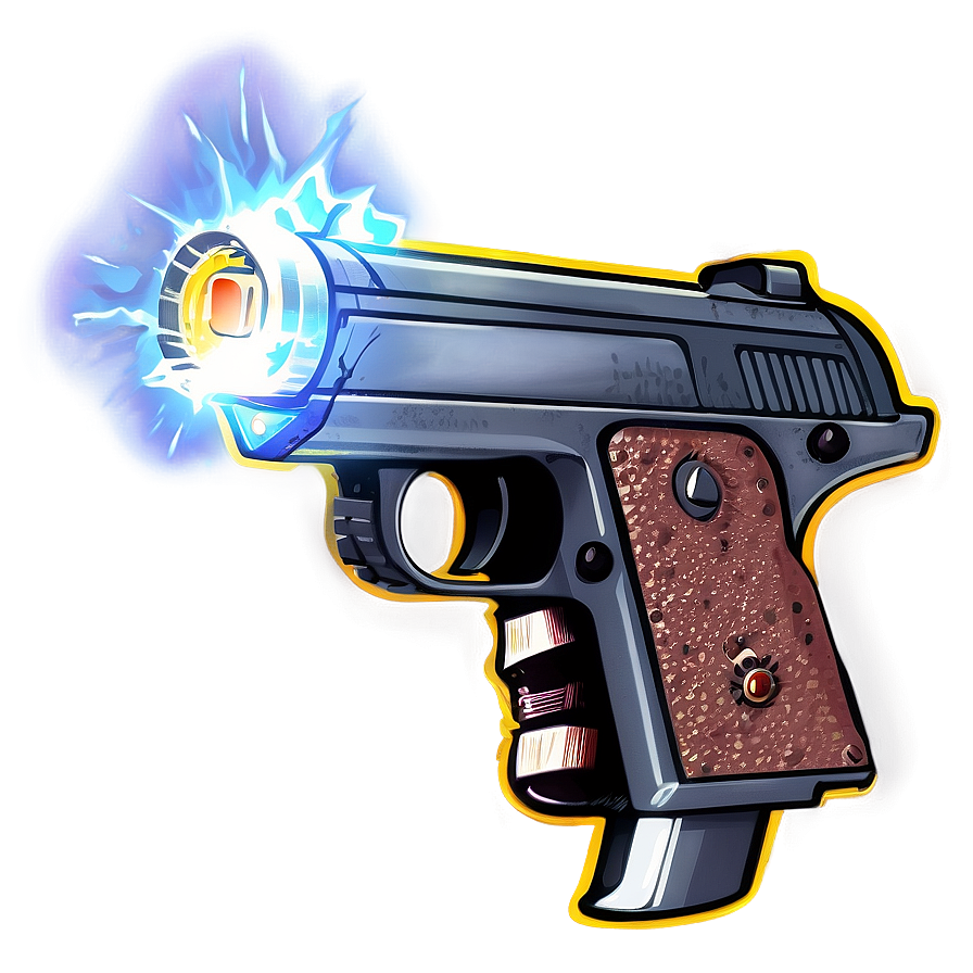 Fire Gun Flash Artwork Png 06212024 PNG Image