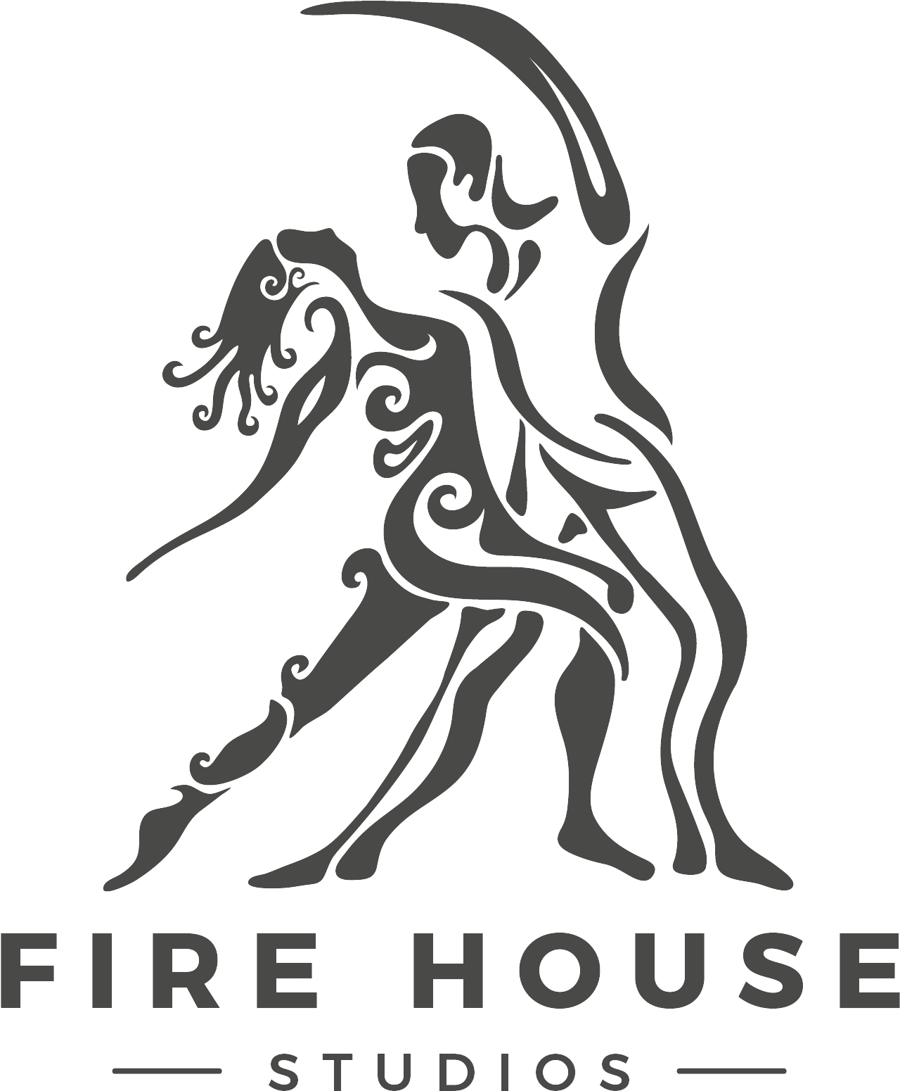 Fire House Studios Dance Logo PNG Image