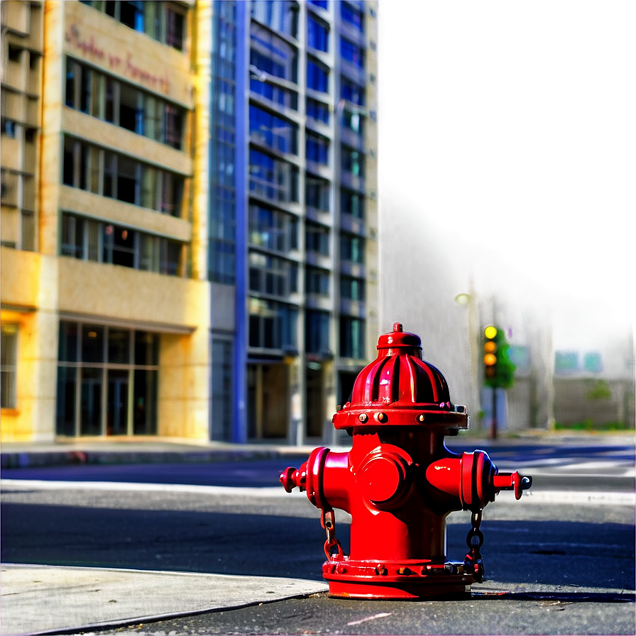 Fire Hydrant In City Png Beu PNG Image