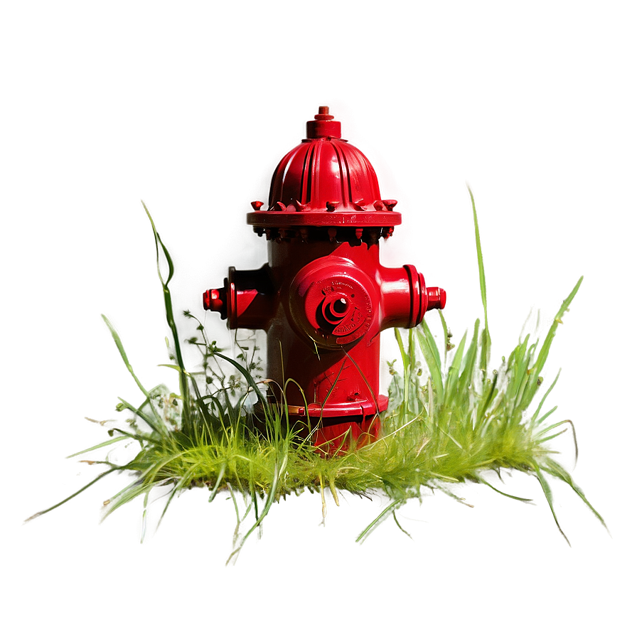 Fire Hydrant In Grass Png 06122024 PNG Image