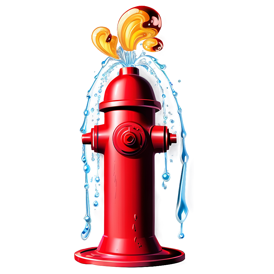 Fire Hydrant Spray Png Gjc PNG Image