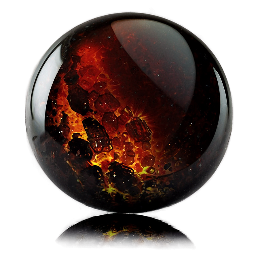 Fire Obsidian Cabochon Png 4 PNG Image