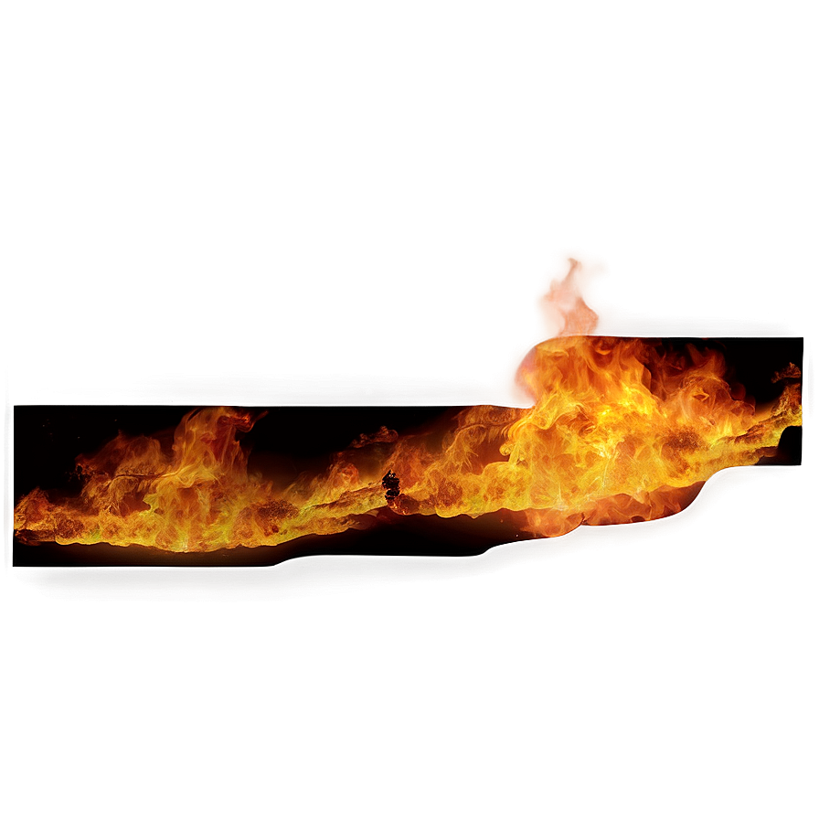 Fire Overlay A PNG Image