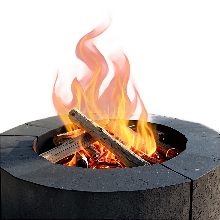 Fire Pit Coziness Png B PNG Image