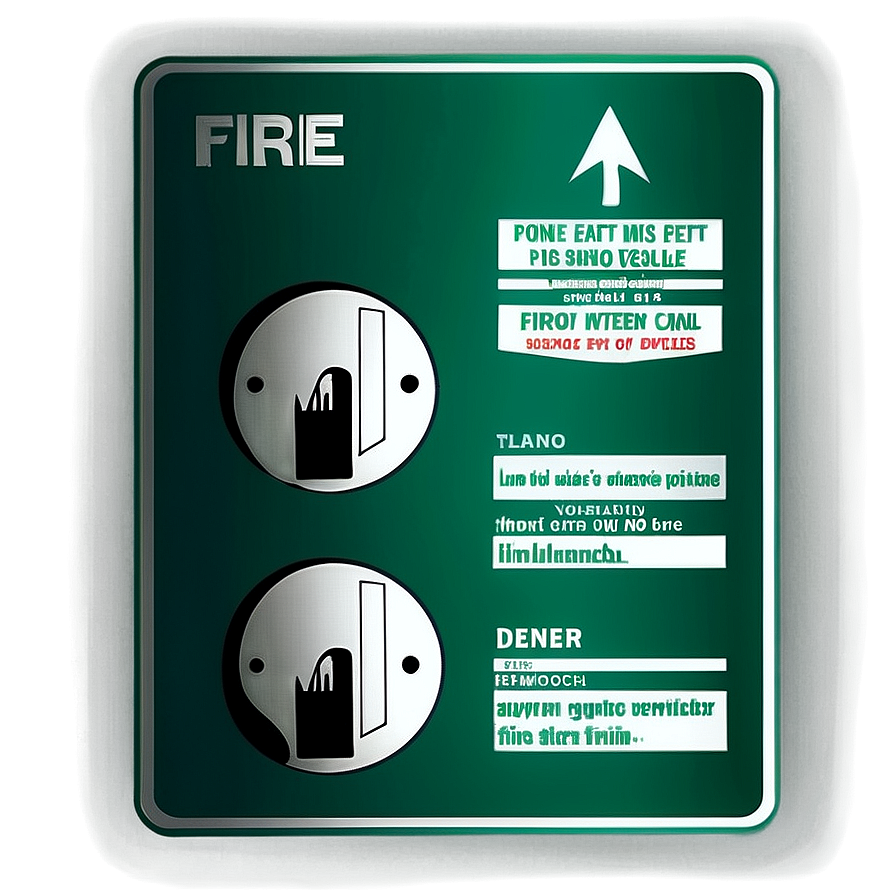 Fire Safety Sign Png Hrl PNG Image