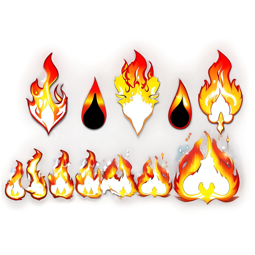 Fire Shapes Png Rjo PNG Image