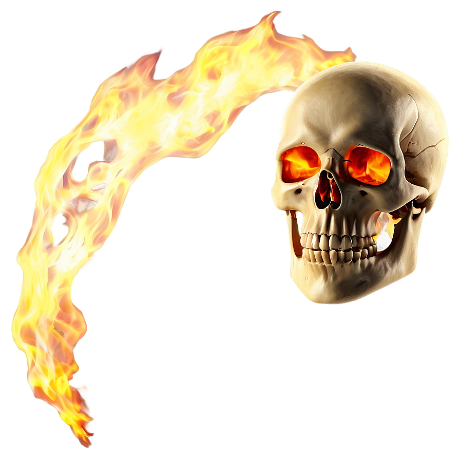 Fire Skeleton Png 05032024 PNG Image