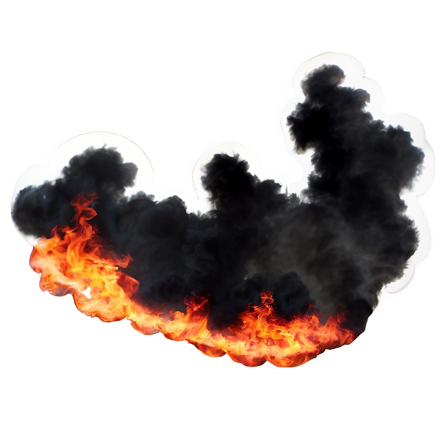 Fire Smoke Clipart Png Hex35 PNG Image