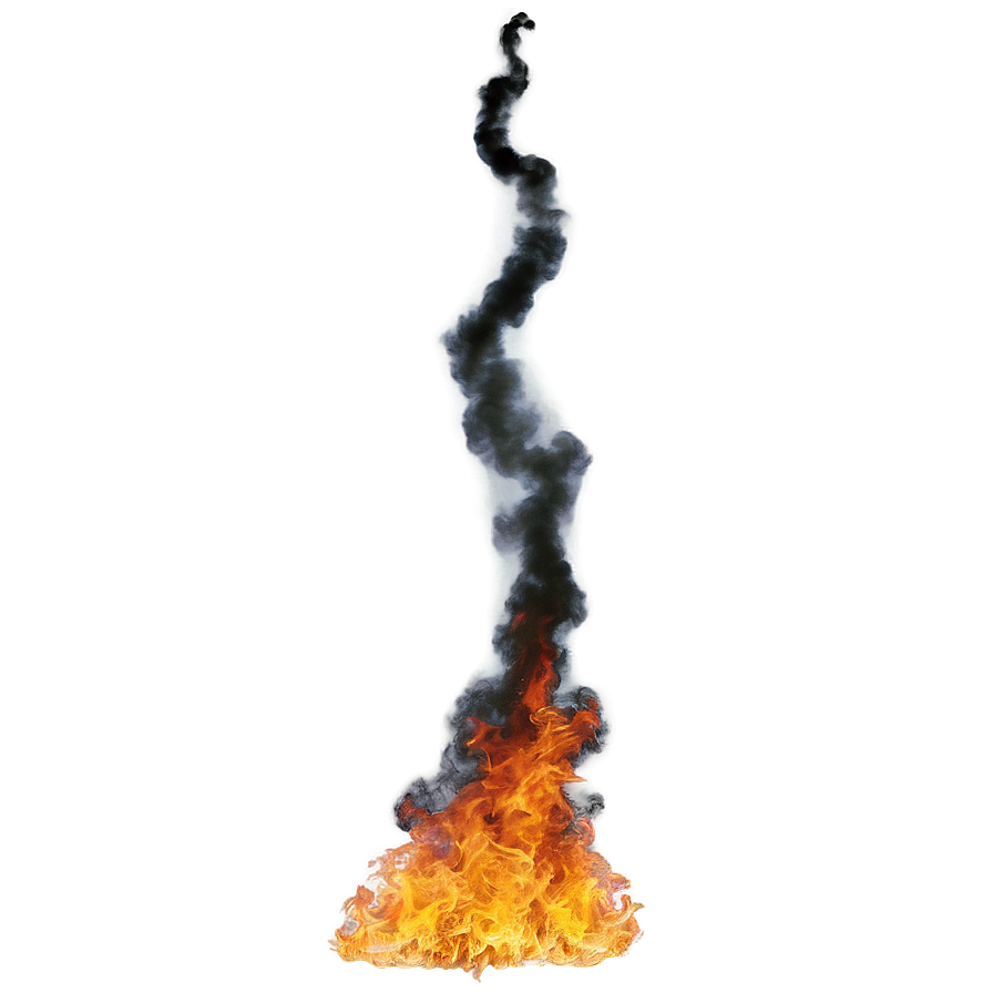 Fire Smoke Current Png Med64 PNG Image