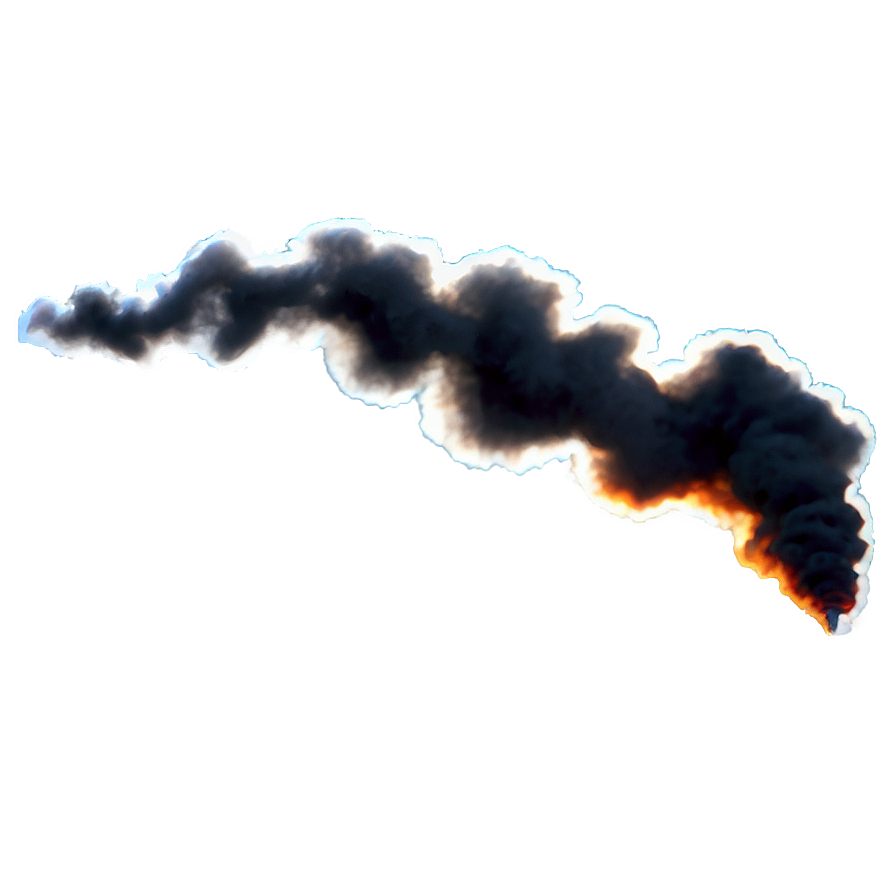 Fire Smoke Trail Png 90 PNG Image