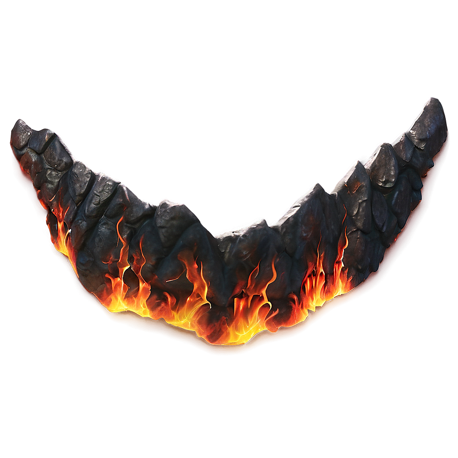 Fire Veil Border Png Pdn PNG Image