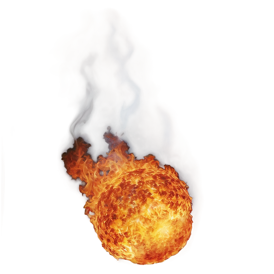 Fireball Overlay Png 54 PNG Image