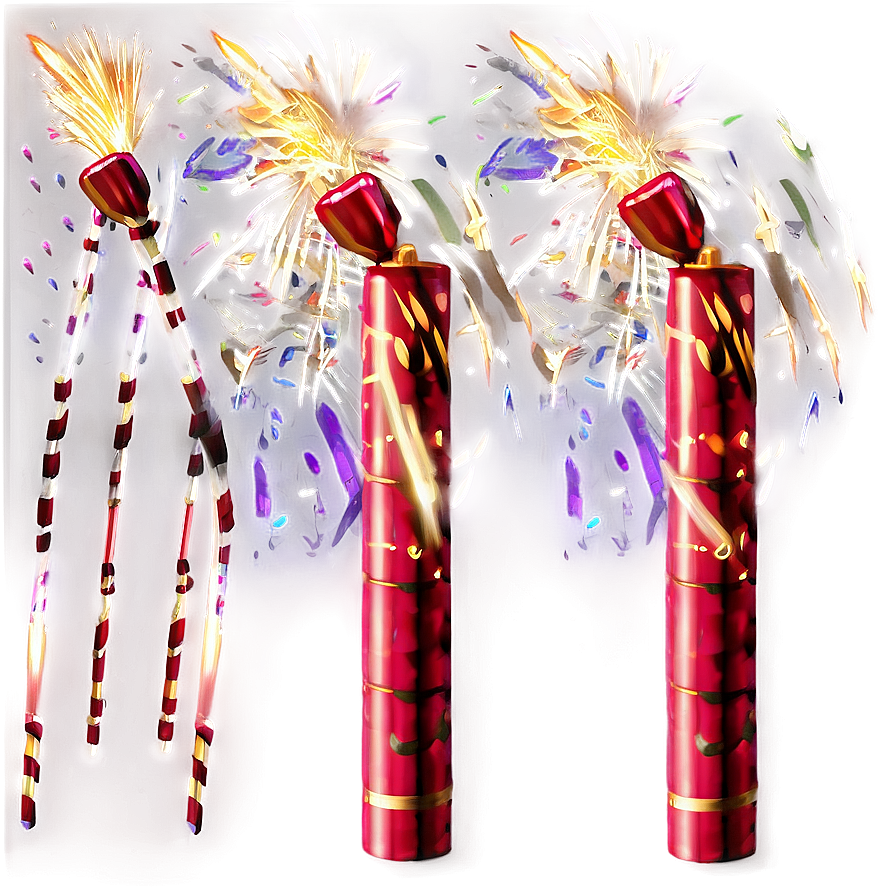 Firecrackers A PNG Image