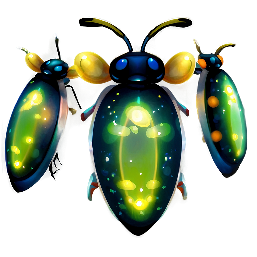 Fireflies Illumination Png 06122024 PNG Image