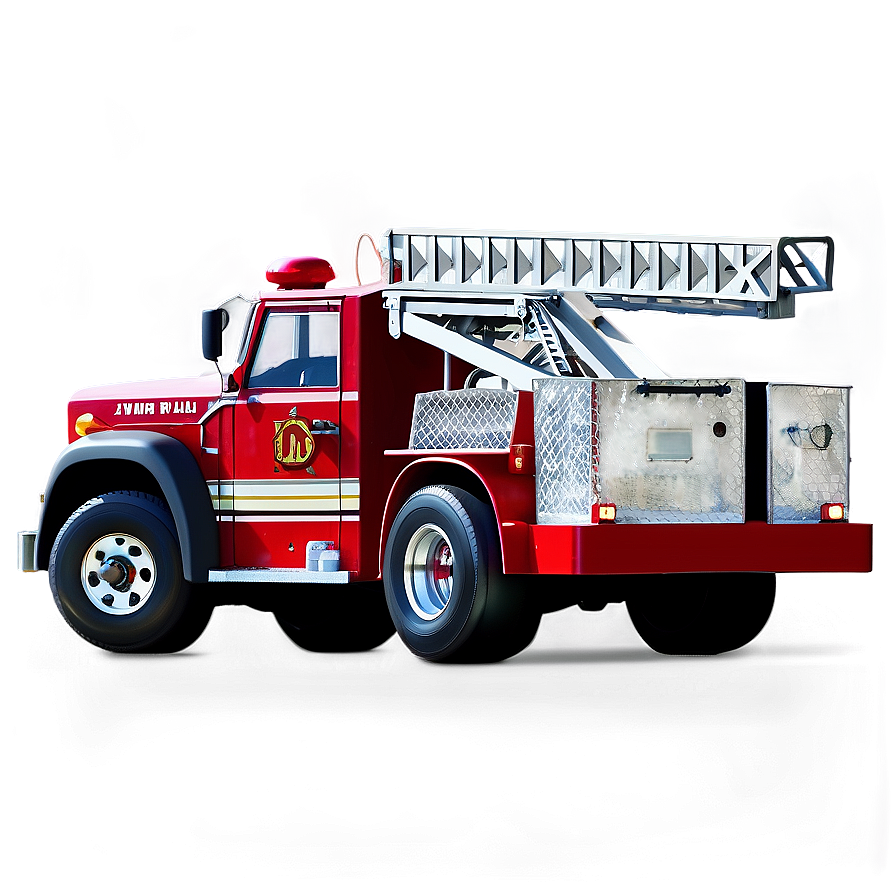 Fireman And Firetruck Png Ttj PNG Image