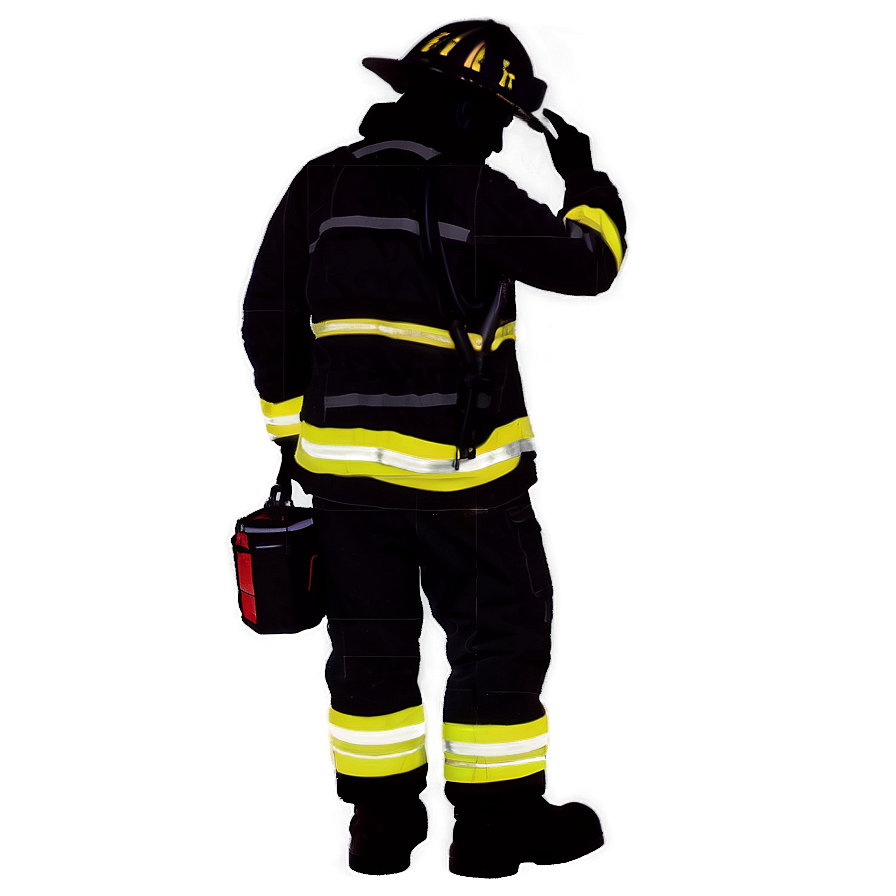 Fireman Silhouette Png Afv19 PNG Image