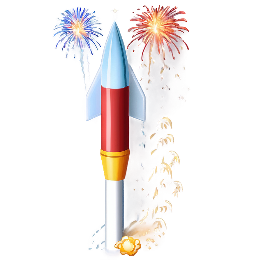 Firework Rocket Launch Png 06212024 PNG Image