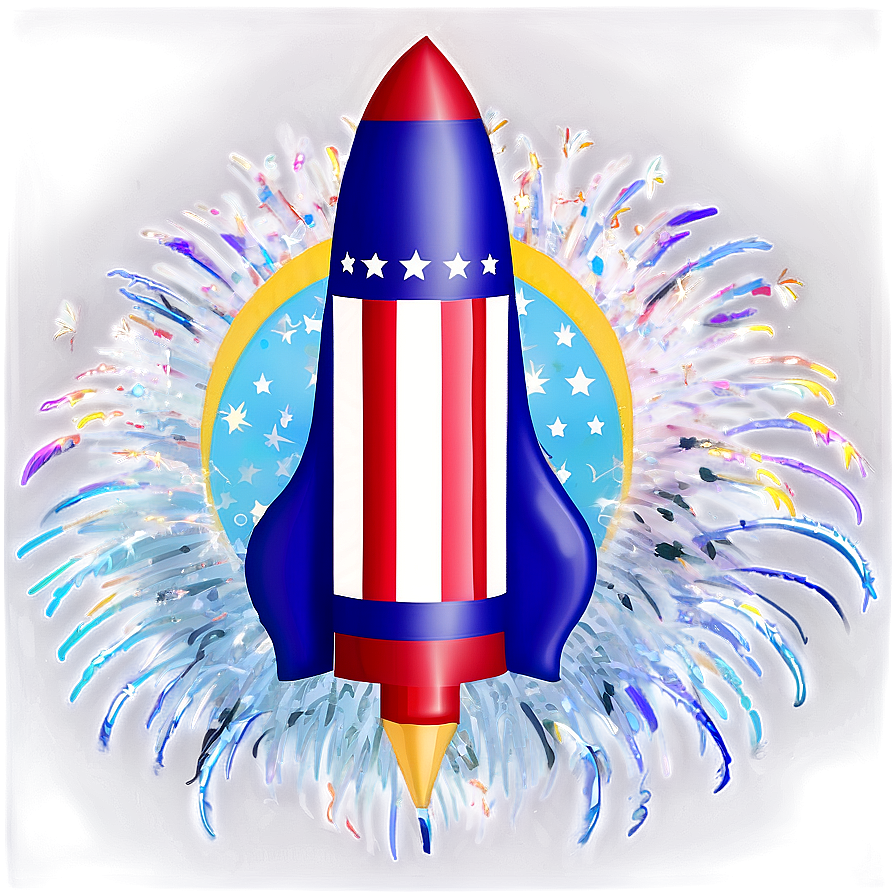 Firework Rocket Pattern Png 06212024 PNG Image