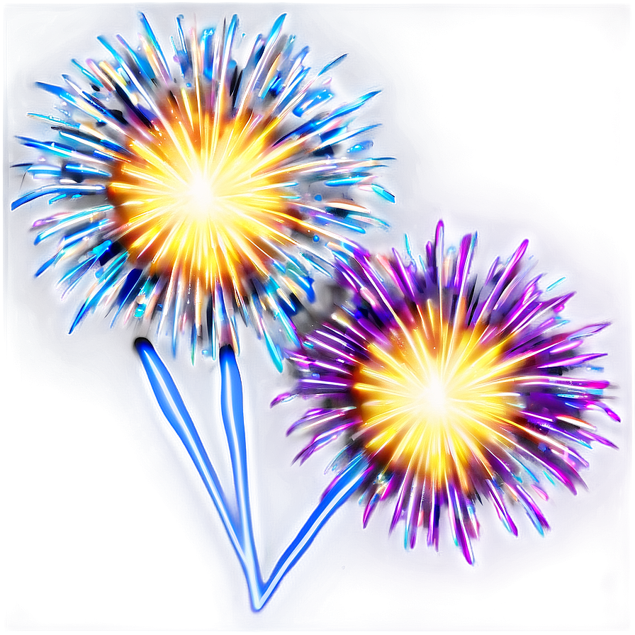 Fireworks Art Png Oib38 PNG Image