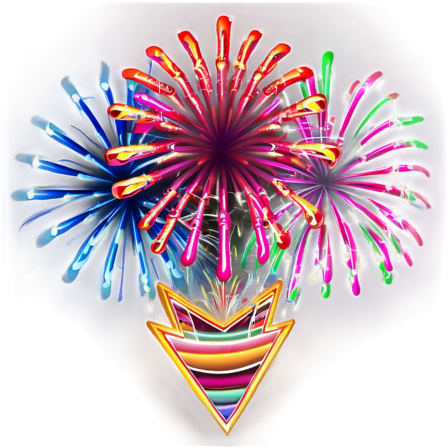 Fireworks Illustration Png 80 PNG Image