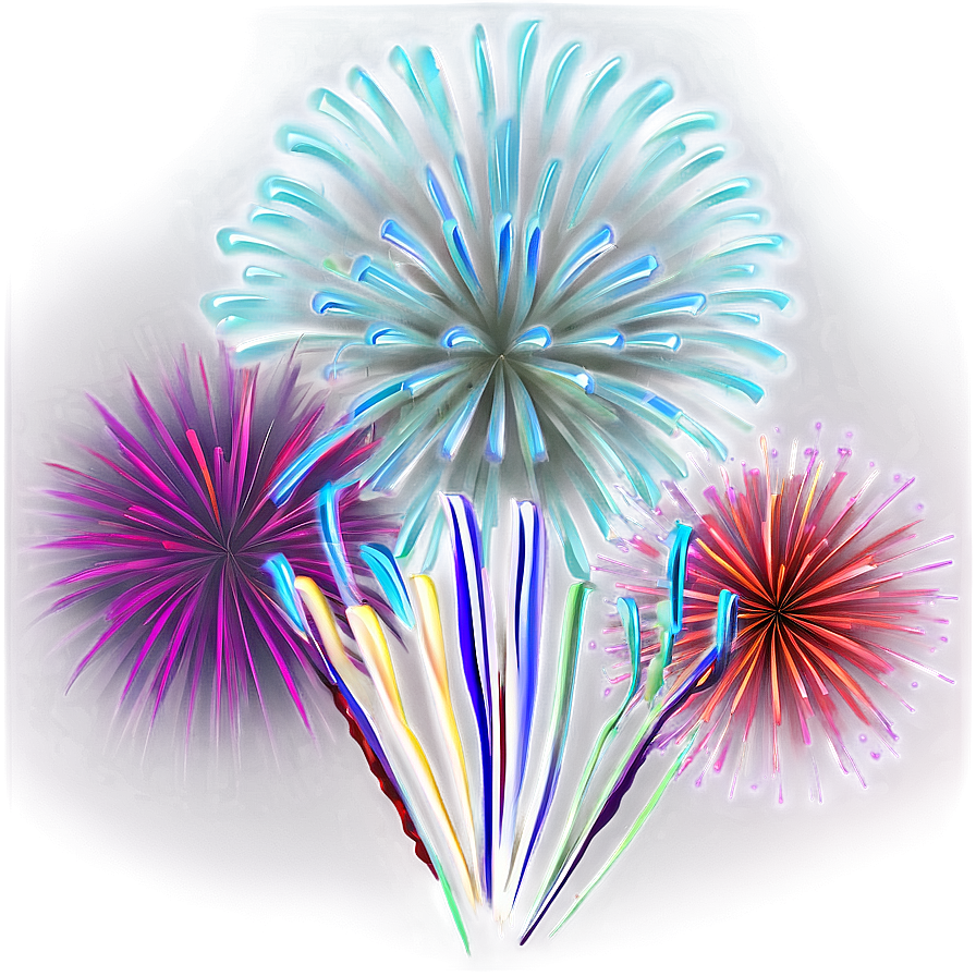 Fireworks Illustration Png Aad PNG Image