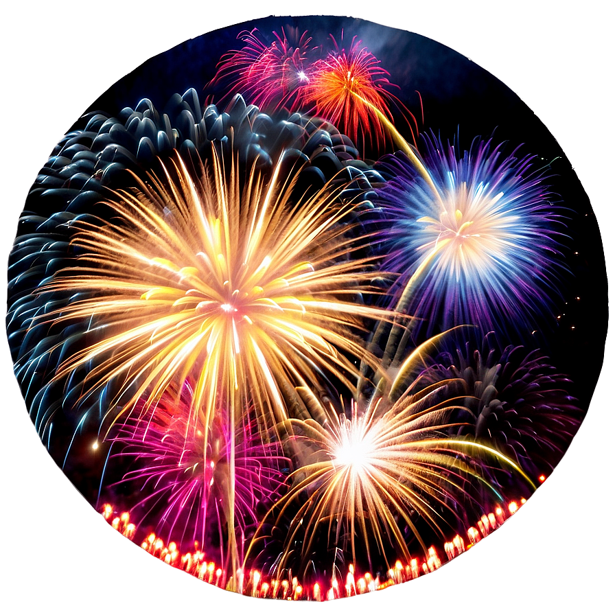 Fireworks Show Png 49 PNG Image