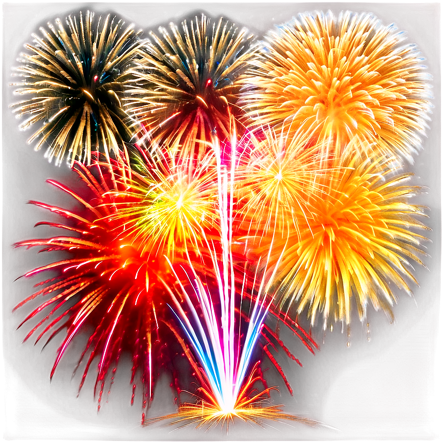 Fireworks Show Png Mfd PNG Image