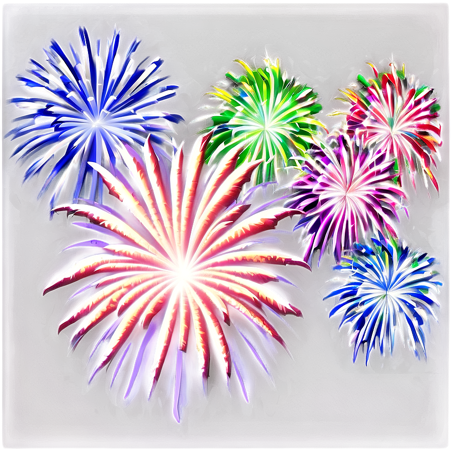 Fireworks With Stars Png 81 PNG Image