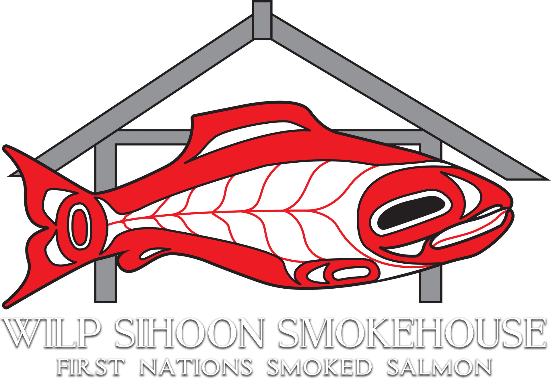 First Nations Smoked Salmon Logo PNG Image