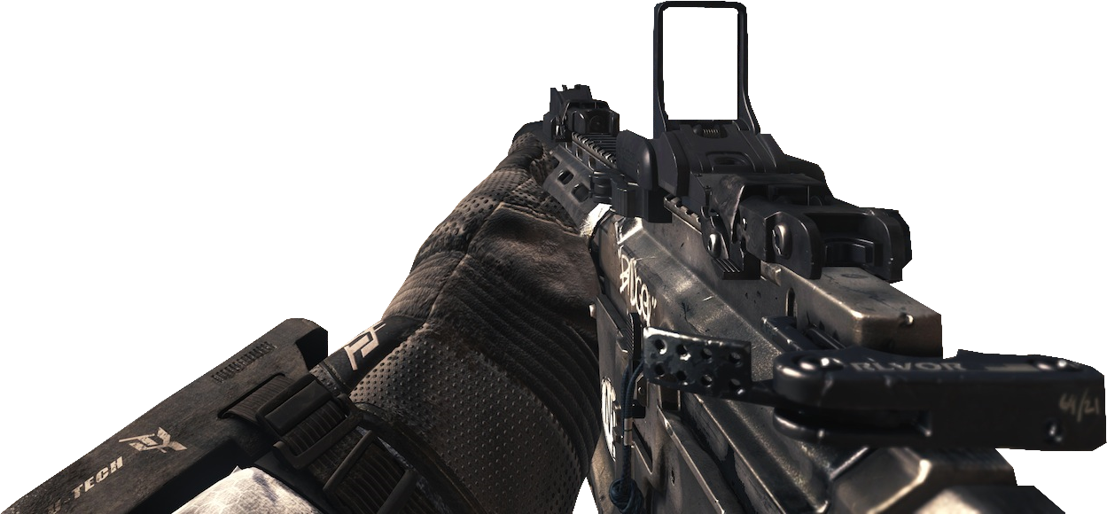 First Person Shooter Weapon View PNG Image