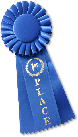 First Place Award Ribbon PNG Image