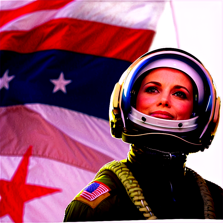 First Woman Astronaut Png Hsy PNG Image