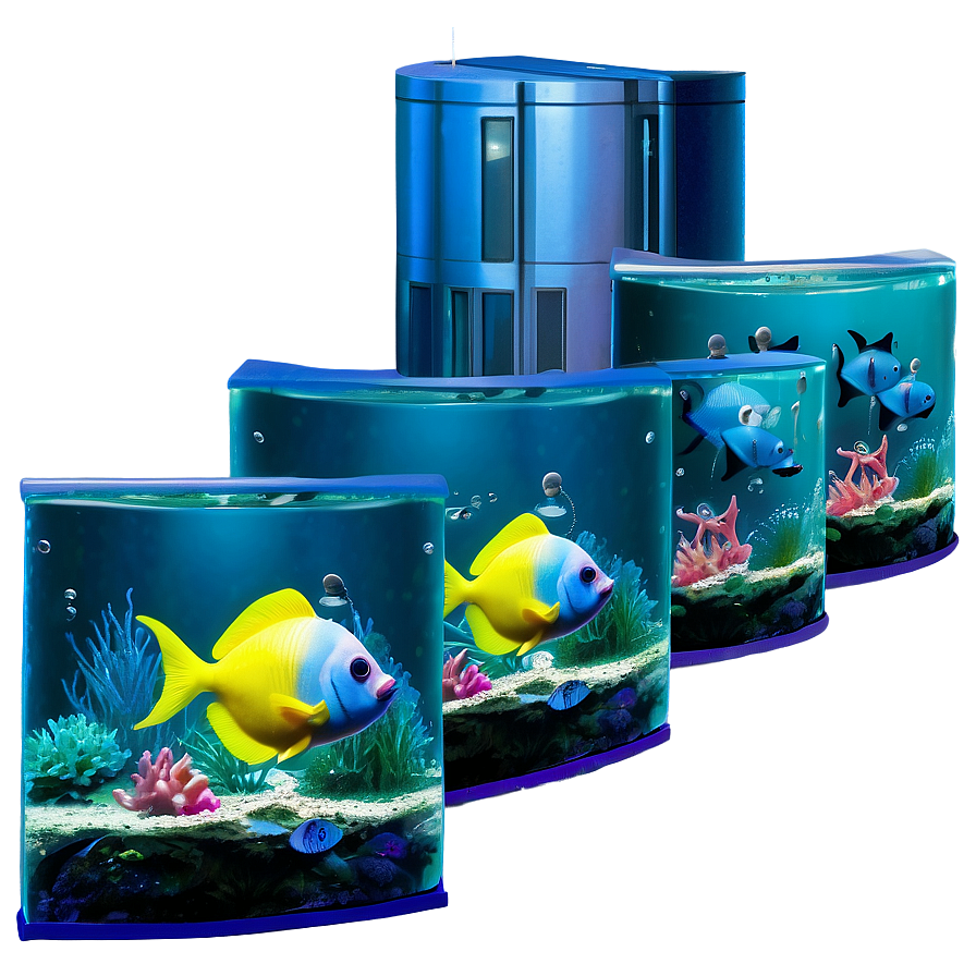 Fish Tank Castle Png 30 PNG Image