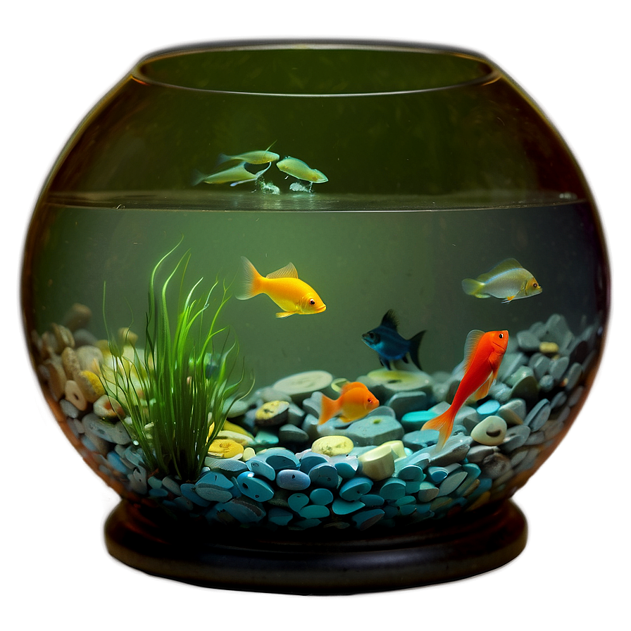 Fishbowl On Table Png Xji PNG Image